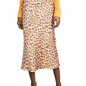 Women's Normani Bias Printed Skirt
